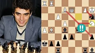 Thumbnail: Kasparov Sacrificed His Queen… Then THIS Happened!