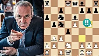 Thumbnail: Garry Kasparov SACRIFICED A Knight AND A Rook... Then THIS Happened! 