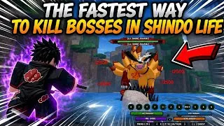 Thumbnail: THE FASTEST WAY TO KILL BOSSES IN SHINDO LIFE.
