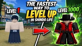 Thumbnail: THE FASTEST Way TO LEVEL Up In SHINDO LIFE 