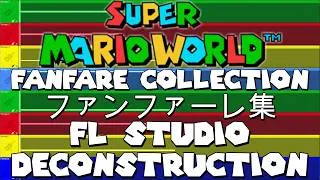 Thumbnail: Super Mario World - FANFARE COMPILATION - FL Studio Deconstructions