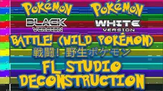 Thumbnail: Pokémon Black/White - BATTLE! (WILD POKÉMON) - FL Studio Deconstruction