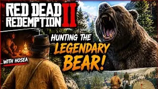 Thumbnail: RED DEAD REDEMPTION 2 – Hunting the Legendary Bear with Hosea 🐻🔥 | Exit Pursued by a Bruised Ego