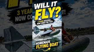 Thumbnail: He Built a Flying Boat in His Workshop — Will It Fly?