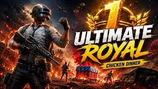 Thumbnail: ULTIMATE ROYALE CHICKEN DINNER 🏆🔥 | INSANE FINAL FIGHT! | BGMI( No Commentry)