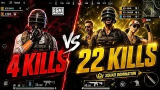 Thumbnail: 4 KILLS While My TEAM Got 22 - BGMI Teamplay(No Commentry)