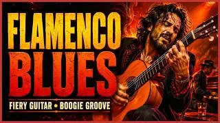 Thumbnail: Flamenco Blues 🔥 | Fiery Spanish Guitar, Boogie Piano & Harmonica Groove