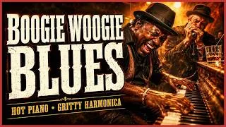 Thumbnail: Boogie-Woogie Blues 🔥 | Wild Piano, Gritty Harmonica & Mississippi Roadhouse Groove