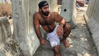 Thumbnail: Big Man With Body Hair & Big Size