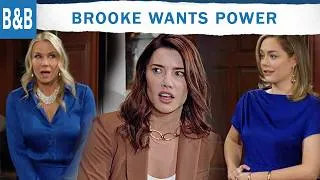 Thumbnail: The Bold and the Beautiful Spoilers Brooke Shocks Steffy With Power Move as Ridge Faces Family War