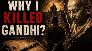 Thumbnail: Why I Killed Gandhi | Complete Book Summary & Historical Context (Hindi)