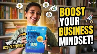 Thumbnail: Clueless in your Business / Life? Watch this! | Finding your voice in B2B by R. Tonde | #rjananthi 