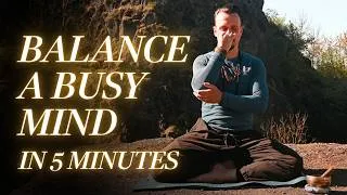 Thumbnail: 5 Minute Breathwork to Calm Your Nervous System | Alternate Nostril Technique