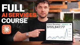 Thumbnail: How to Start an AI Services Business (Full Course)
