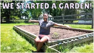 Thumbnail: WE STARTED A GARDEN! | Gardening for Beginners | Gardening 101 #garden  #gardeningforbeginners