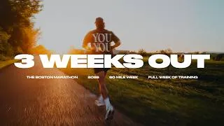 Thumbnail: A Full Week of Training for the Boston Marathon (2:30 Goal Time)