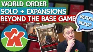 Thumbnail: World Order - Expansions and Solo Mode Review