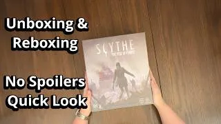 Thumbnail: Scythe: Rise of Fenris - Expansion & Campaign - What's in the Box - Unboxing & Reboxing No Spoilers