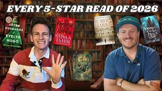 Thumbnail: Every 5 ⭐️ Read of 2026… so far
