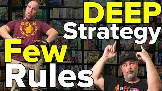 Thumbnail: Top 10 Games w/ Light Rules & Heavy Strategy