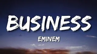 Thumbnail: Eminem - Business (Lyrics)