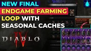 Thumbnail: Diablo 4: NEW Final Endgame Farming Loop with Seasonal Caches! (Season 14 Hotfix)