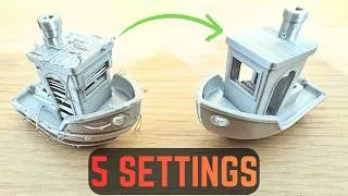 Thumbnail: Fix 90% of 3D Printing Problems with These 5 Settings