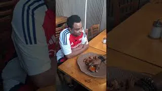 Thumbnail: Just had my second taste of Ethiopian food in Leeds 🇪🇹🔥Tried Derek Tibs, and Awera sauce