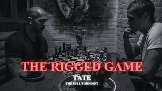 Thumbnail: The Game Is Rigged But You Can Still Win | Andrew Tate Motivation Black Screen