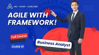 Thumbnail: Agile with framework Tutorial for Business Analysts | Complete Jira Guide for Beginners