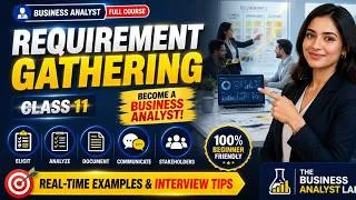 Thumbnail: Requirement Gathering | Class 11 | Business Analyst Full Course