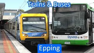 Thumbnail: Trains & Buses at Epping - Melbourne Transport