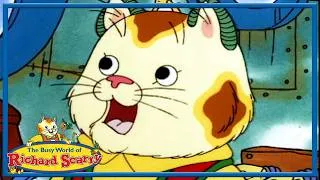 Thumbnail: A Trip To The Moon | Busy World of Richard Scarry - WildBrain | Shows for Kids