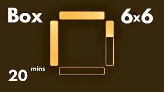 Thumbnail: Box Breathing Timer (6x6) | TOTAL CALM + RELEASE | Deep Relaxation Breathing with Soothing Piano
