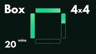 Thumbnail: Box Breathing Timer (4x4) | DEEP CALM & OXYGEN | Breathing Exercise with Soothing Piano Sounds