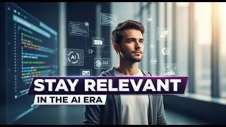 Thumbnail: How to Stay Relevant in Tech | | When AI Keeps Changing Everything