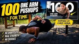 Thumbnail: 100 One Arm Push-Ups For Time | Can I Beat Chris Heria?