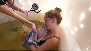 Thumbnail: AT HOME WATER BIRTH VLOG | Unmedicated, Natural, Positive, At home!