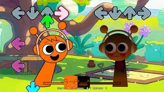 Thumbnail: FNF Sprunki Normal VS Sprunki Horror Versions Sings Can Can (Incredibox Sprunki/FNF Mod)