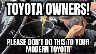 Thumbnail: TOYOTA OWNERS! Please Don't Do This To Your Modern Toyota