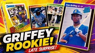 Thumbnail: 1989 Donruss Box Rip — Griffey Rookie, Bo Jackson & a Late Surprise!