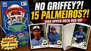 Thumbnail: No Griffey… But 15 Rafael Palmeiros?! | 1989 Upper Deck Box Rip