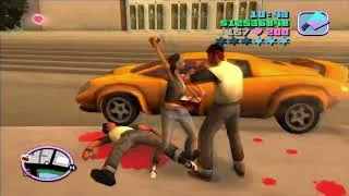 Thumbnail: Grand Theft Auto: Vice City Snack Lady Fighting people with meat cleaver