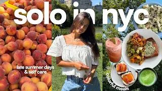 Thumbnail: SUMMER DAYS IN NYC | living alone, colorful healthy recipes, workouts + making the most of summer