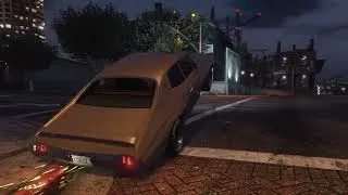Thumbnail: GTA 5 Gameplay Background for TikTok & YouTube Shorts / Free to use (full Screen) Cops vs Musclecar