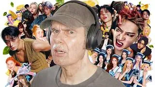 Thumbnail: old fan reacts to NEW K-Pop 💀 (Hearts2Hearts, ATEEZ, Stray Kids, RESCENE and more!)