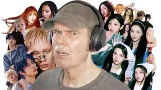 Thumbnail: old fan reacts to NEW K-Pop 💀 (KATSEYE, ILLIT, SHINee, MEOVV, BOYNEXTDOOR, izna and more!)