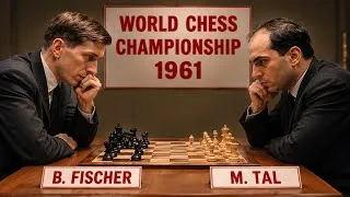 Thumbnail: Bobby Fischer vs Mikhail Tal • ( 1961) QUEEN SACRIFICE