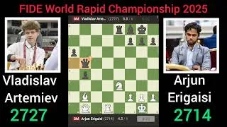 Thumbnail: Arjun Erigaisi can't believe that move #chess #chesstournament #arjunerigaisi