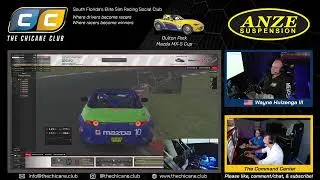 Thumbnail: iRacing MX5 Cup @ Oulton Park (Part 3 of 3) | Rookie driver in a full-motion sim with a pro coach